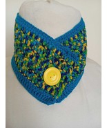 Crochet neck warmer, cowl, infinity scarf - $568.63 MXN