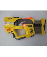 Nerf Gun Firefly Rev-8 N-Strike Blaster Yellow Dart Gun Light-up rotatin... - $20.00