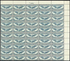 C24, MNH 30¢ Complete Sheet of 50 Stamps - CV $675 - Stuart Katz - $350.00