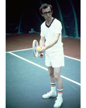 WOODY ALLEN COLOR 8X10 PHOTO ANNIE HALL PLAYING TENNIS - $182.88 MXN