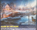 ~NEW~Bits and Pieces Glow In The Dark “All Is Bright” 1000pc Puzzle - 20... - £19.11 GBP