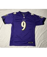 Nike Baltimore Ravens Justin Tucker Jersey Youth XL Purple #9 NFL Football - $25.00