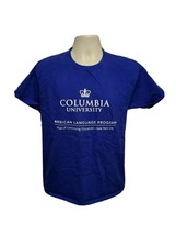 Columbia University American Language Program NYC Adult Medium Blue TShirt - £11.94 GBP