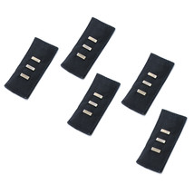 Adjustable Pant Waistband Hook Extensions (Black 5-Pack) - Instant Comfort - £7.16 GBP