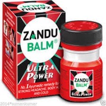 30x Zandu Balm Ultra Power Strong Headache, Backache, Knee Joint Pain, Cold - £23.45 GBP