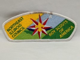 Northeast Illinois Council Boy Scouts Of America Shoulder Iron On Patch 5&quot; - £17.13 GBP