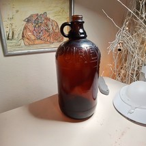 1940-50&#39;s Purex Amber Glass Half Gallon Jug- Embossed PUREX NW Mark Coll... - €17,26 EUR