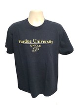 Purdue University Uncle Adult Large Black TShirt - £11.73 GBP