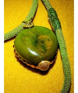 &quot;BeeHave in Your House&quot; Hudson rvr stone necklace.C.2013. - $25.12 CAD