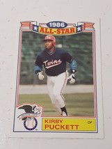 Kirby Puckett Minnesota Twins 1987 Topps All - Star Card #19 - £0.76 GBP