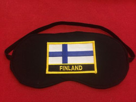 New  FINLAND  SLEEP MASK Eye Winter Olympics Face Sleepwear Soccer World... - €12,06 EUR