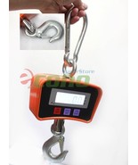 500kg 1100 LBS Digital Hanging Scale Heavy Industrial Crane Scale W/LCD ... - $49.51