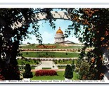Memorial Park and Capitol Dome Salt Lake City Utah UT UNP WB Postcard T20 - $1.93