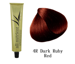 All-Nutrient Permanent Cream Hair Color - 4R Dark Ruby Red