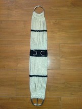 Handmade 30&quot; 17 Strand 100% Mohair Western Cinch Girth Made in USA - £66.24 GBP