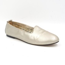 Perry Ellis Women Slip On Loafers Size US 7.5M Light Gold Leather - £4.75 GBP