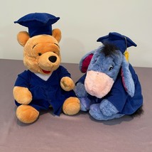 Walt Disney Company Graduation Eeyore Plush Cap Gown Winnie the Pooh &#39;99... - £29.56 GBP
