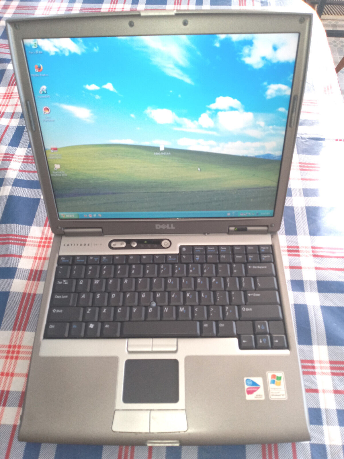 Vintage Dell Latitude D610 Laptop - Windows XP Professional Installed+Charger - £109.82 GBP