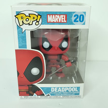 Deadpool Marvel Comics #20 Bobble Head Funko Pop! Vinyl Figure Sword Gun NEW - $17.81