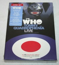 THE WHO Tommy &amp; Quadrophenia Live 3 DVD SET Phil Collins Elton John SEAL... - $455.92 MXN