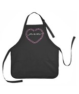 Apron for Mom, Mom Heart Apron, Heart Apron for Mom, Love Apron for Mom - £14.72 GBP+