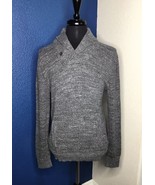 Gap Men&#39;s Charcoal Heather Cotton Sweater Large - $21.51
