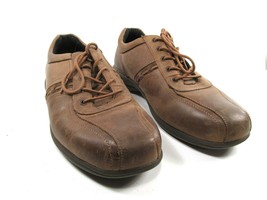 Abeo Turner Brown Leather Lace Up Oxfords Comfort Shoes Mens Size US 9.5 - £15.92 GBP