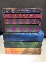 Lot of 7 Harry Potter books complete series set  1-7 (1,2,3,4,5,6,7) - £25.49 GBP