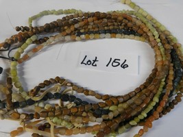 10 strand lot 13 inch hand cut assorted type and style gemstones beautif... - £10.32 GBP