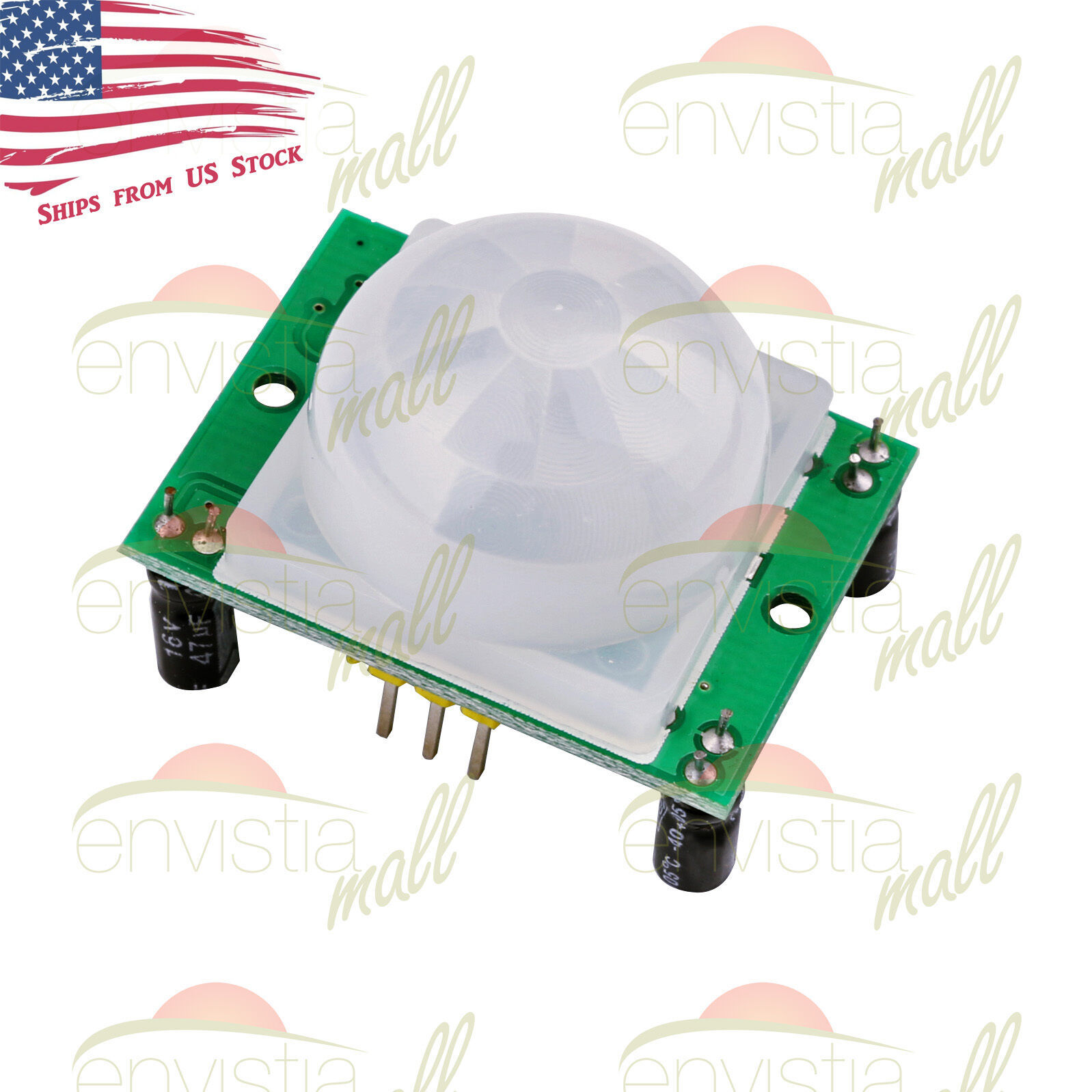 Hc-Sr501 Pir Ir Passive Infrared Motion Detector Sensor Module Hcsr501 ...
