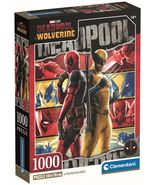 NEW Clementoni Jigsaw Puzzle 1000 Pieces 37050 Deadpool &amp; Wolverine - $32.67 CAD