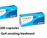 Tabex - 2 Packs / 200 capsules - Quit smoking treatment - $122.00