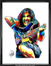 Steve Harris Iron Maiden Bass Guitar Rock Music Poster Print Wall Art 18x24 - $27.00