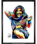 Steve Harris Iron Maiden Bass Guitar Rock Music Poster Print Wall Art 18x24 - £21.12 GBP