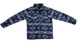 Original Deluxe Supply Jacket Aztec Southwest Micro Fleece Sherpa Lined ... - $19.60