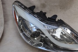 12-14 Hyundai Genesis Sedan Halogen Headlight Lamp Passenger Right RH POLISHED image 5