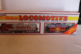 HO Scale Life-Like, GP-38-2 Locomotive &amp; Cupola Caboose Santa Fe #3500 Red - £96.15 GBP