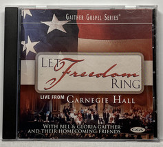 Let Freedom Ring Live From Carnegie Hall Bill Gloria Gaither TESTED - £7.09 GBP