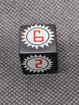 (1) Traveller RPG Gamescience Sunburst D6 Dice - $460.77 MXN