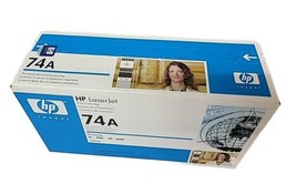 HP 74A 92274A Black Toner Print Cartridge OEM New Sealed - £18.38 GBP