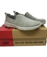 Skechers Women&#39;s Go Walk Arch Fit Slip-On Sneaker Grey 6.5 - $18.99