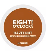Eight O&#39;Clock Coffee, Hazelnut K-Cup Pods, 64 Count - Bulk Pack - $29.99