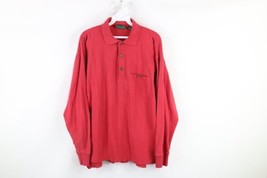 Vtg 90s American Eagle Outfitters Mens Small Faded Long Sleeve Rugby Polo Shirt - £35.68 GBP