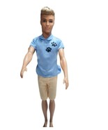 Barbie Ken Dog Trainer Doll 2015 Blonde Hair Mattel Original Outfit Coll... - $182.10 MXN