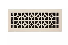 New Almond 4&quot; x 10&quot; Appert Steel Wall Register by Signature Hardware - $27.95
