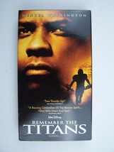 Remember the Titans VHS Video Tape Denzel Washington - £12.53 GBP