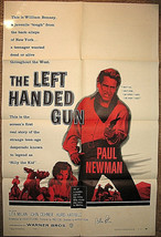 Paul Newman,Arthur Penn :Dir; (The Left Handed Gun) Autograph Movie Poster* - $593.99