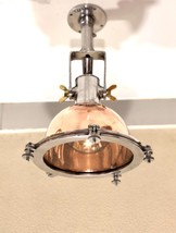 Vintage Elegance: Handmade Nautical Pendant Light for Kitchen Island Cei... - £175.90 GBP