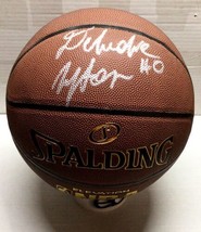 DeAndre Ayton Signed Spalding Basketball Rare  College Auto. Phx Suns JS... - £236.56 GBP