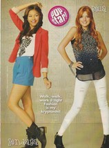 Zendaya Bella Thorne teen magazine pinup clipping Pop Star boots teen idols - $1.50